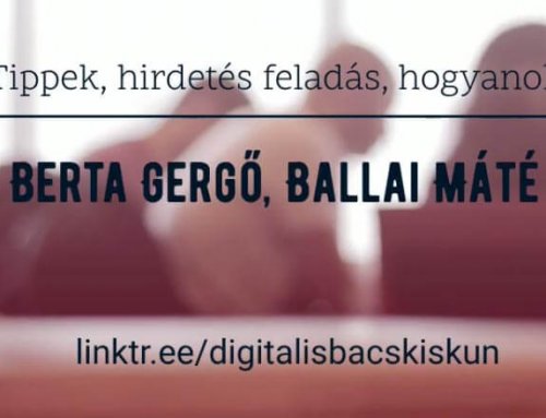 Online marketing képzés Berta Gergővel Kiskőrösön