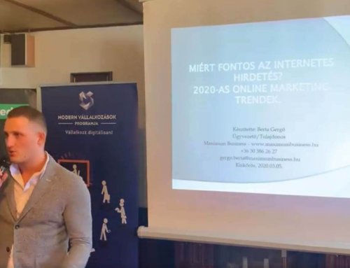 Országos Kereskedelmi és Iparkamara egyik fő endezvényén a Maximum Business!