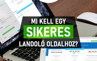 landing oldal készítés