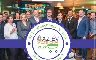 az év webshopja díj